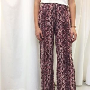 Snakeskin Pants